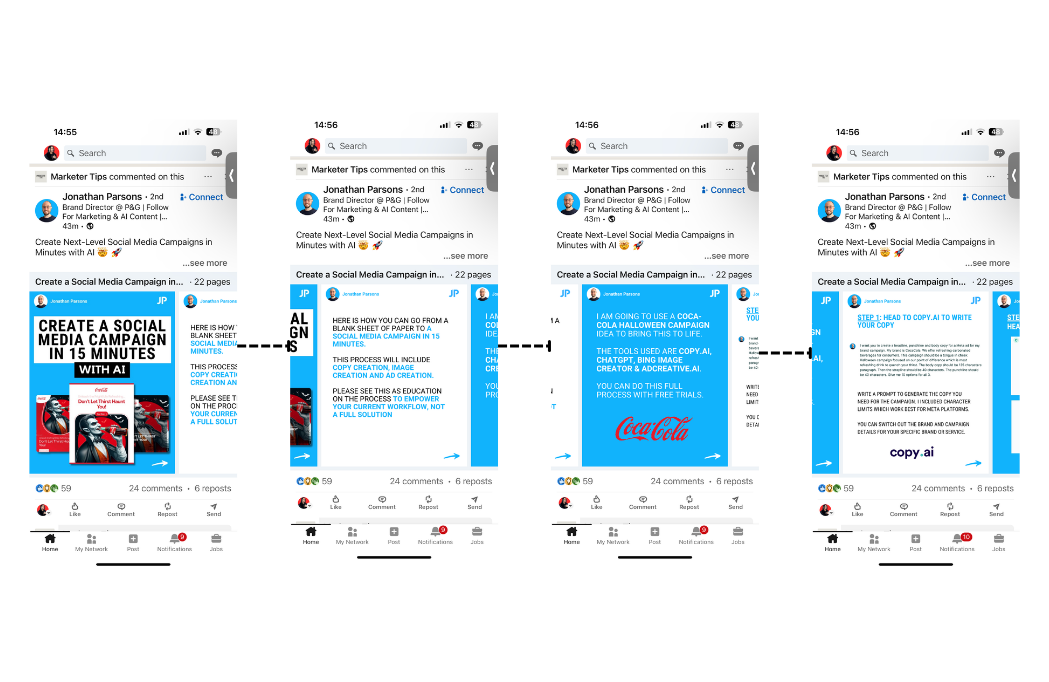 linkedin carousel post example - step by step guide linkedin carousel post example