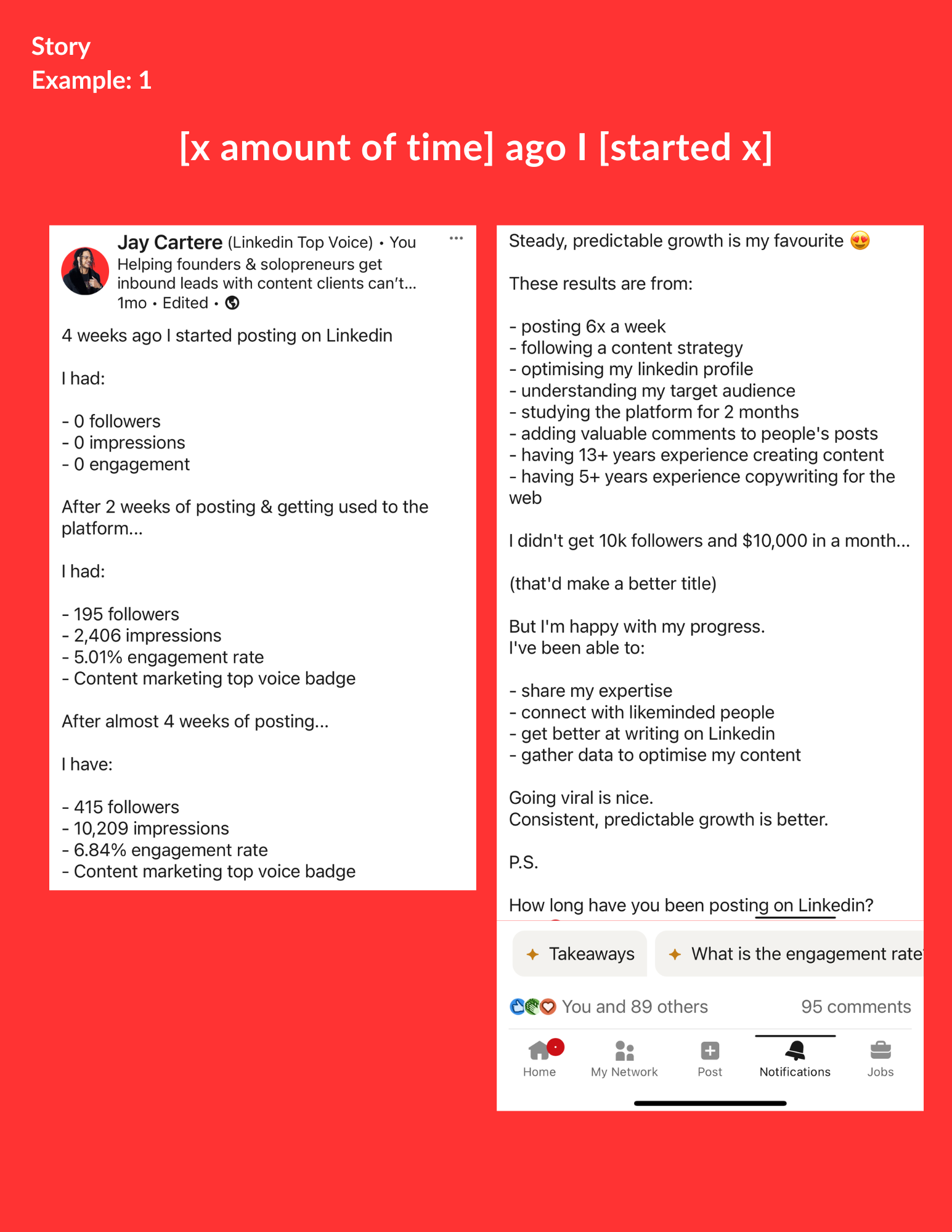 how to write engaging linkedin posts how to write a story on Linkedin