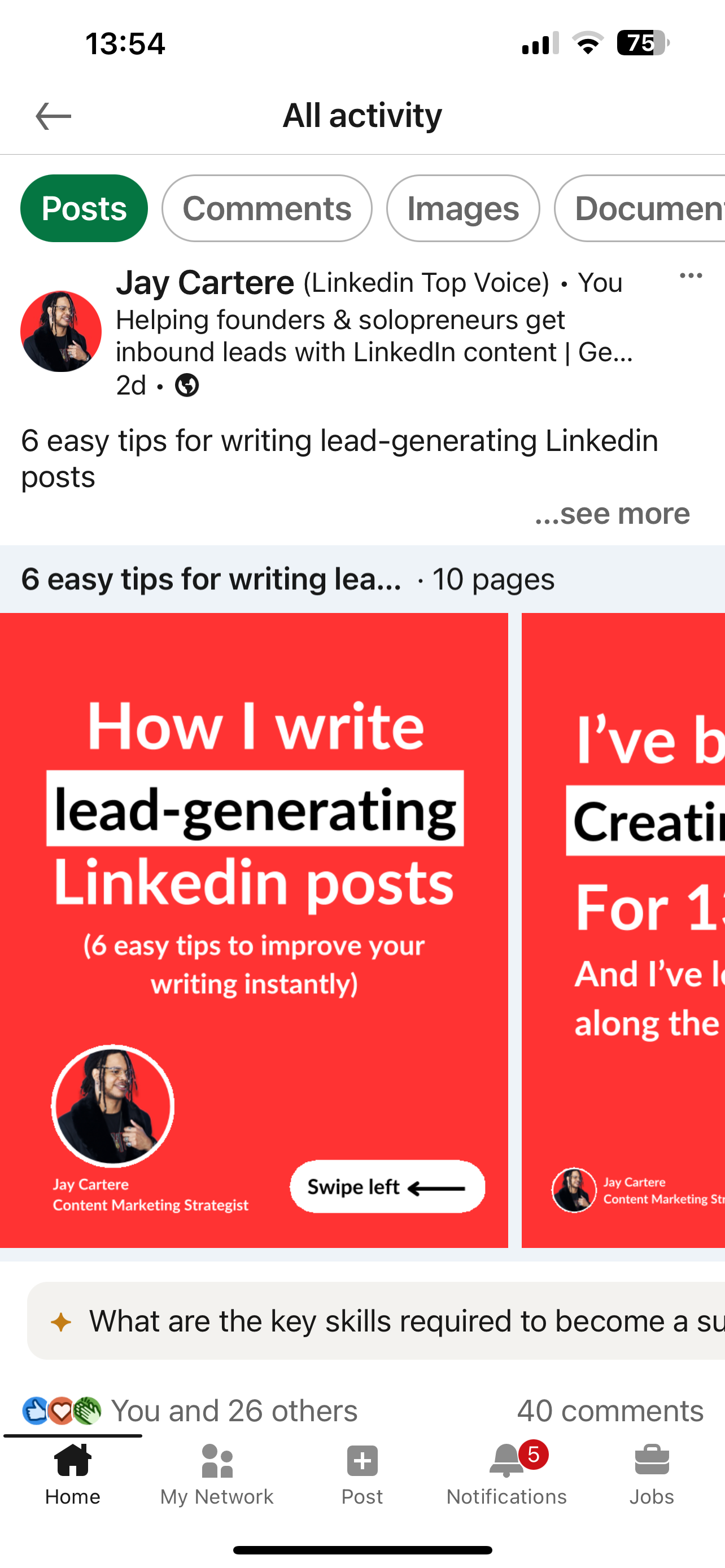linkedin carousel post example how to post a linkedin carousel