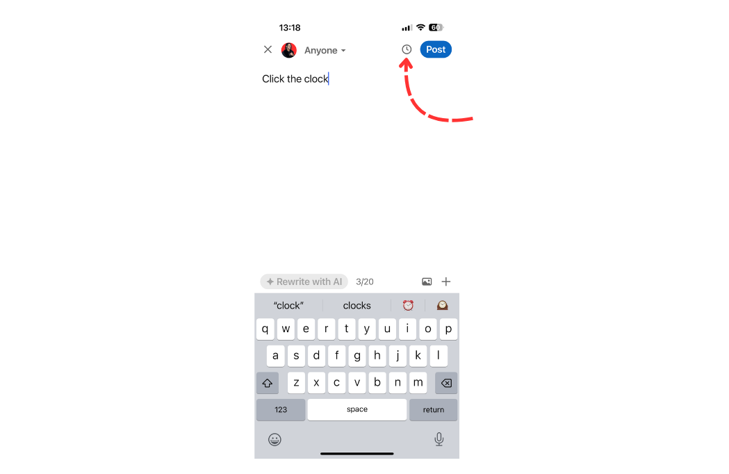 how to schedule linkedin posts on mobile app schedule linkedin posts mobile app