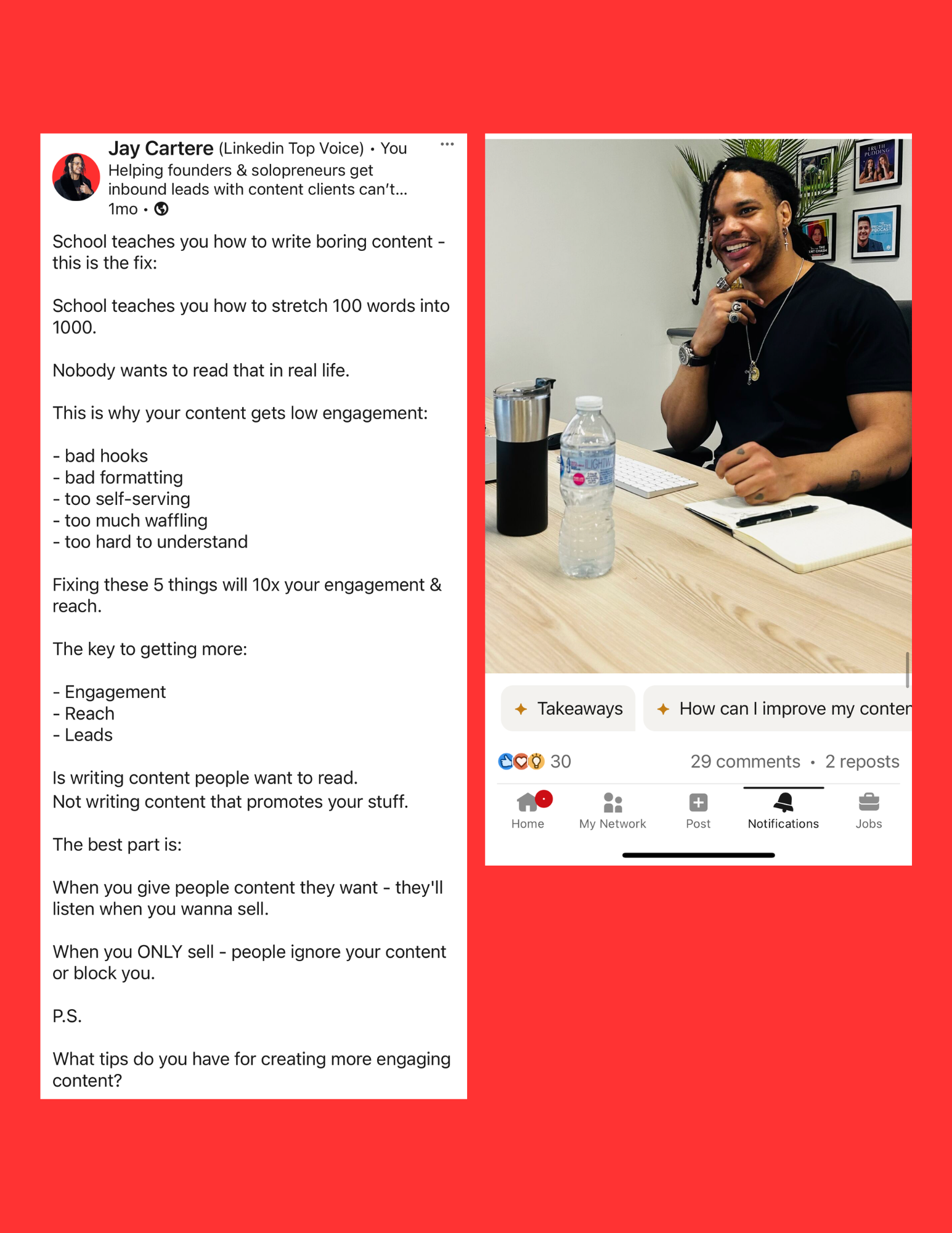 how to write Linkedin posts that get more comments how to get more comments on Linkedin