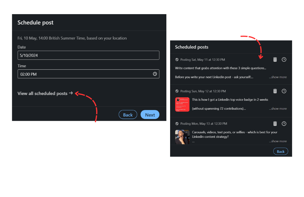 how to edit scheduled linkedin posts can you edit scheduled linkedin poss