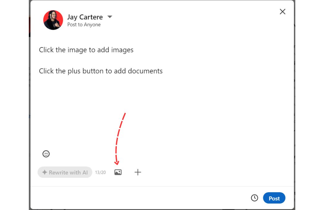 how to add images to your linkedin post on desktop how to post images on linkedin