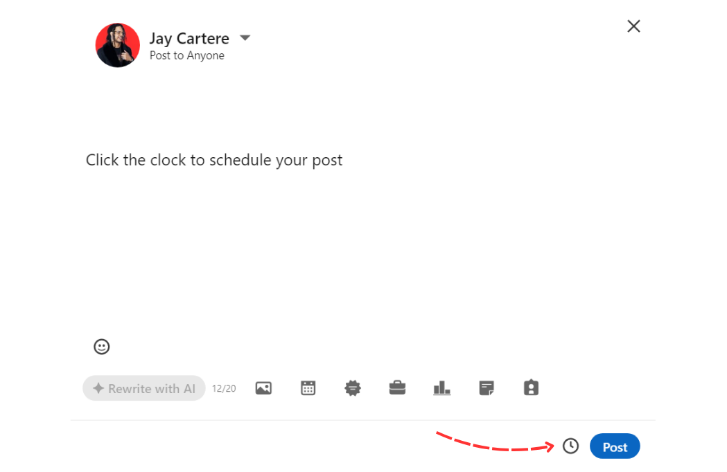 how to schedule a post on linkedin how to schedule linkedin posts