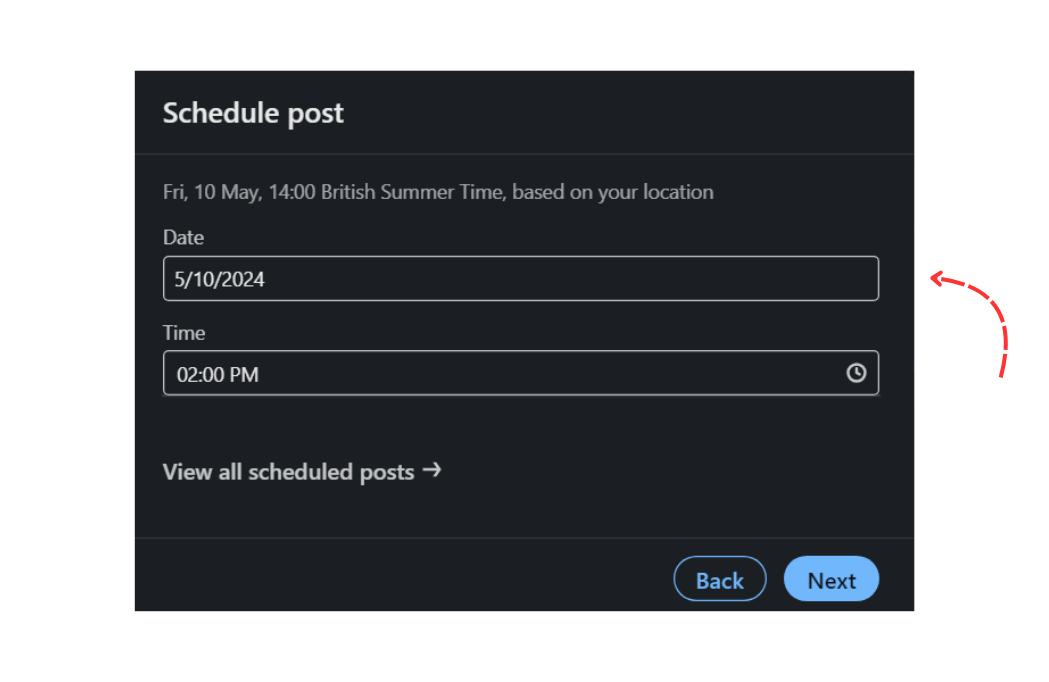 how to schedule linkedin posts how to change date and time scheduled linkedin posts