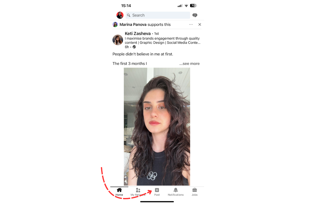 how to start a post on linkedin on mobile (1) how to post on linkedin app