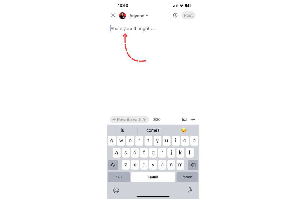 how to write a post on linkedin on mobile how to post on linkedin app