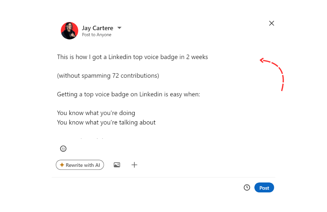 how to edit scheduled linkedin posts