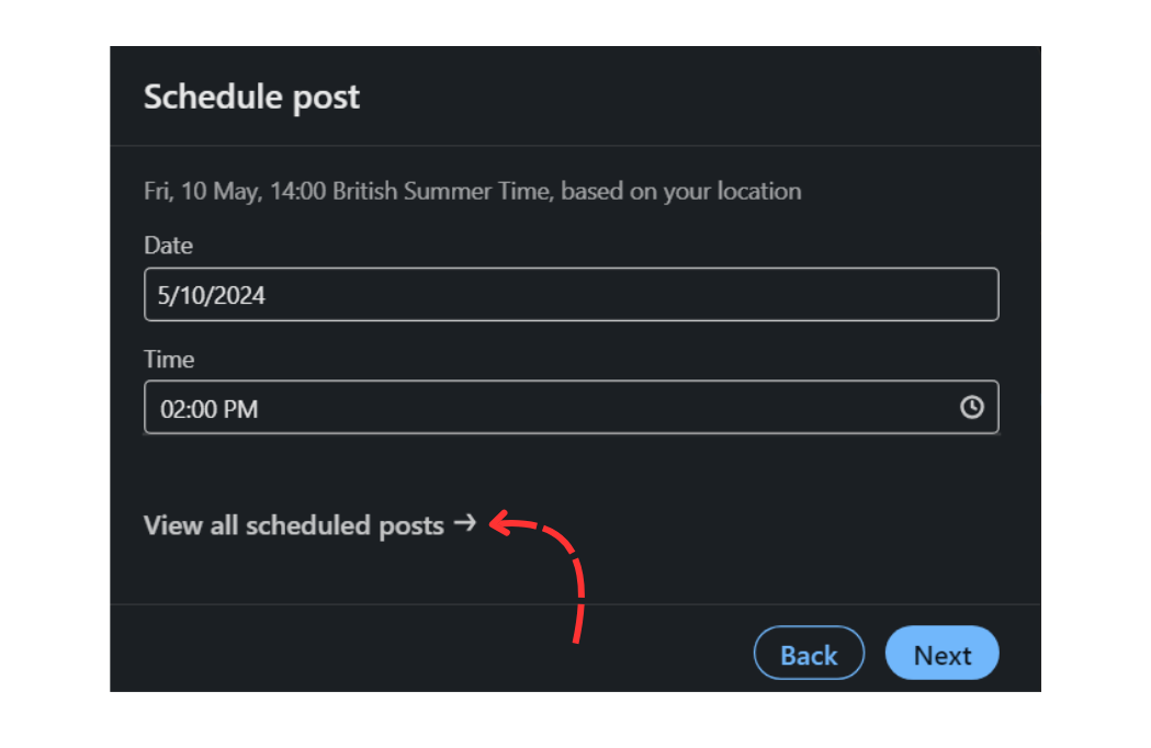 how to see scheduled posts on linkedin where to see scheduled posts on linkedin