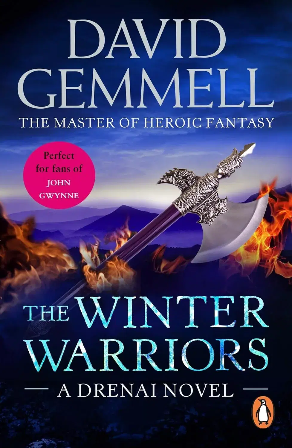 Winter Warriors (Drenai Saga) by David Gemmell book cover best dark fantasy series novels