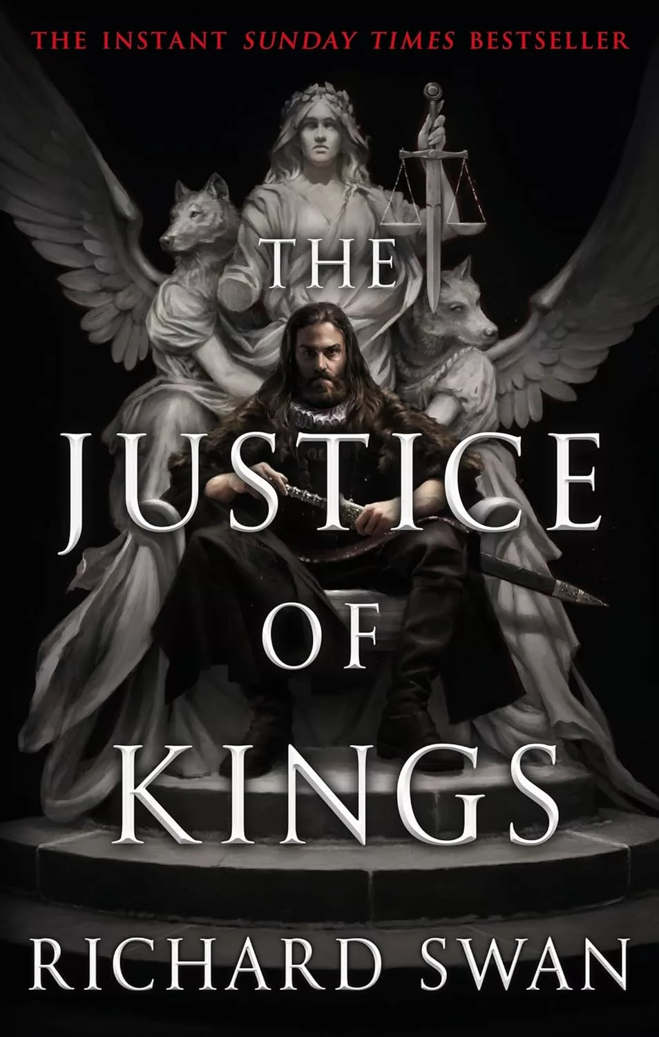 The Justice of Kings (Empire of the Wolf Trilogy) by Richard Swan book cover adult dark fantasy books