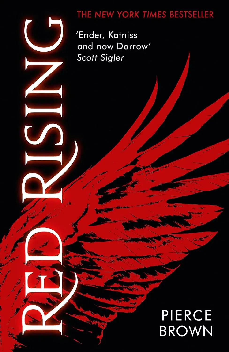 red rising by pierce brown book cover best Science fantasy novel series