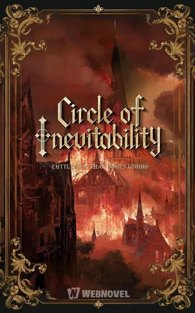circle of inevitability book cover dark fantasy novel like lord of the mysteries.